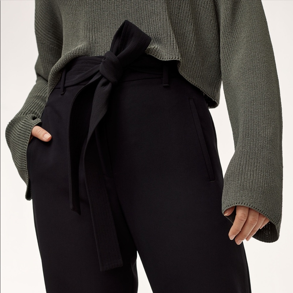 ✨Aritzia | Wilfred Front Tie Pant Long✨